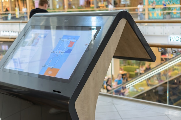 NavPoint Wayfinding Kiosk UAE - Airport Display Solutions UAE