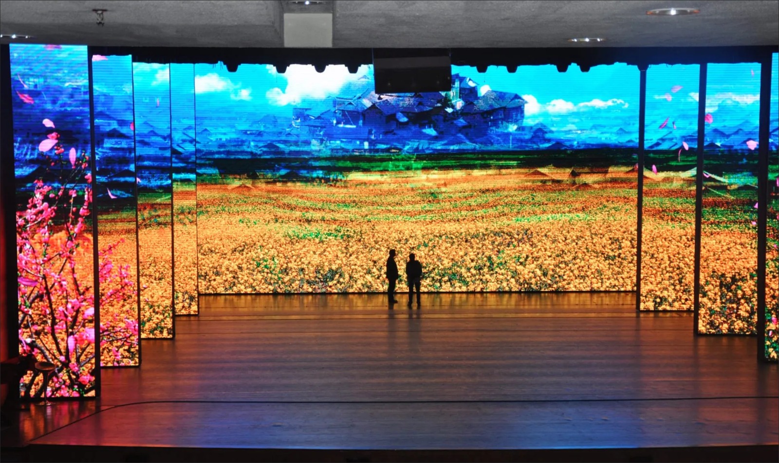 Security Operations Center video wall